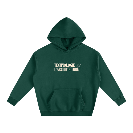 Hoodie oversize en molleton - Architecture - modèle 6