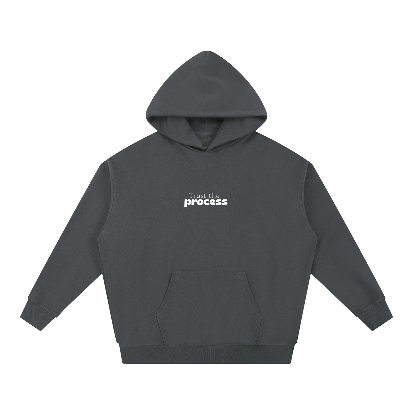 Hoodie essentiel heavyweight - trust the process