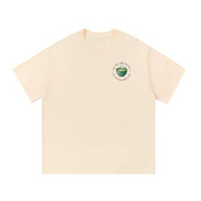 T-shirt essentiel en coton - Matcha