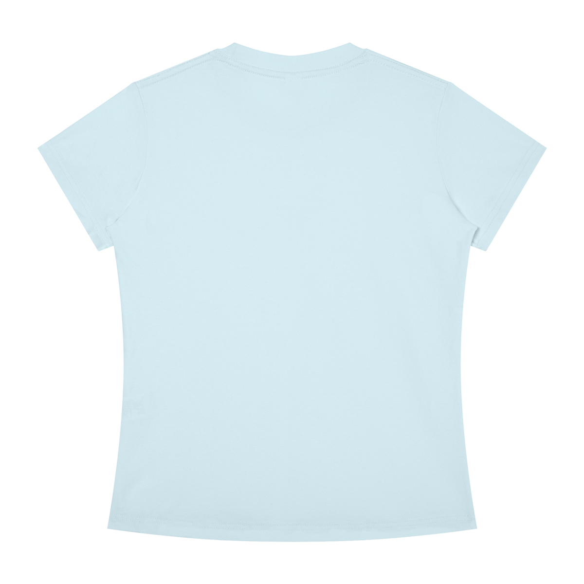 Women's Slim Fit Crewneck T-Shirt - Don't overthink it