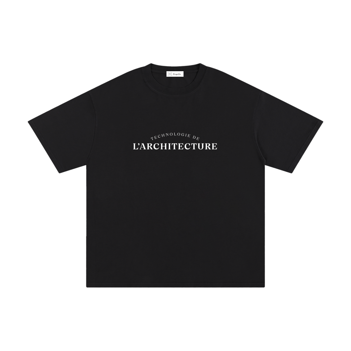 T-shirt unisexe en coton pur - Architecture - Modèle 1
