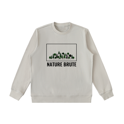 Crewneck essentiel Heavyweight - Nature Brute