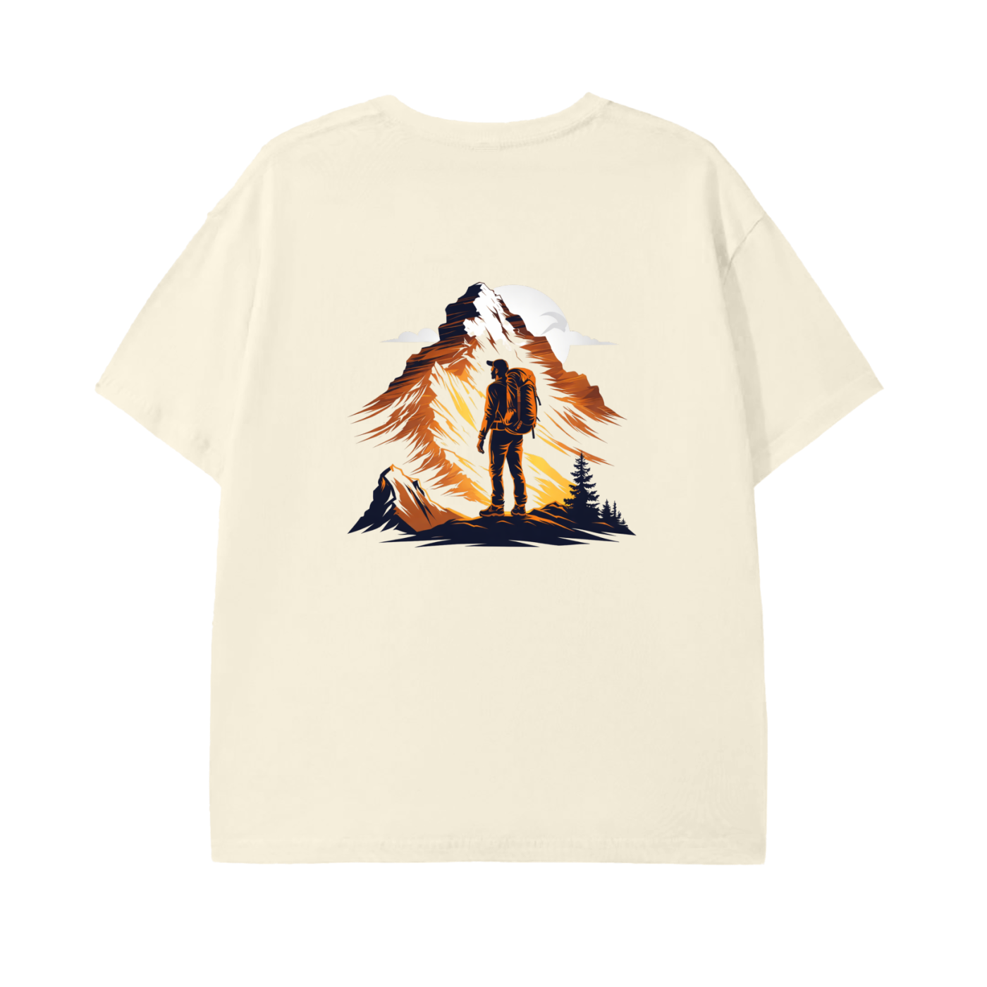 T-shirt unisexe en coton pur - Hike