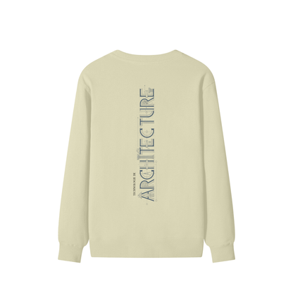 Chandail style Sweat-shirt unisexe en coton - Architecture - Modèle 3