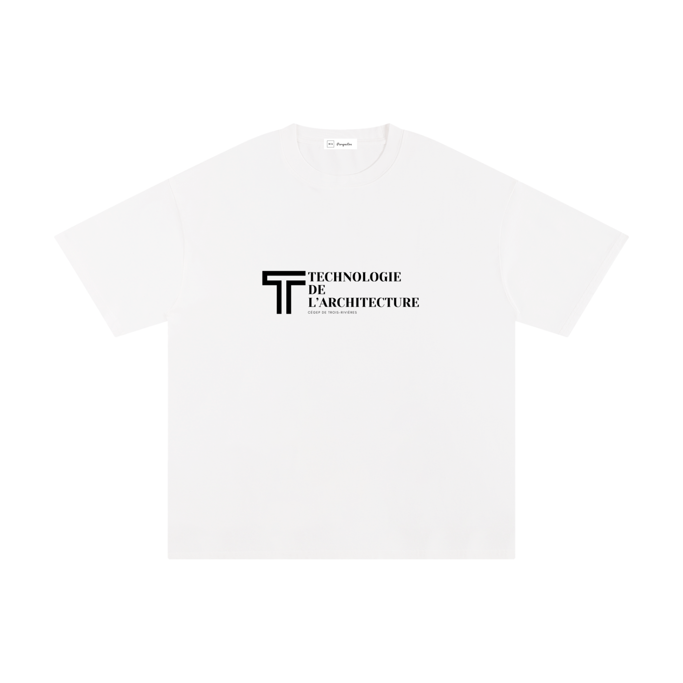 T-shirt unisexe en coton pur - Architecture - Modèle 4