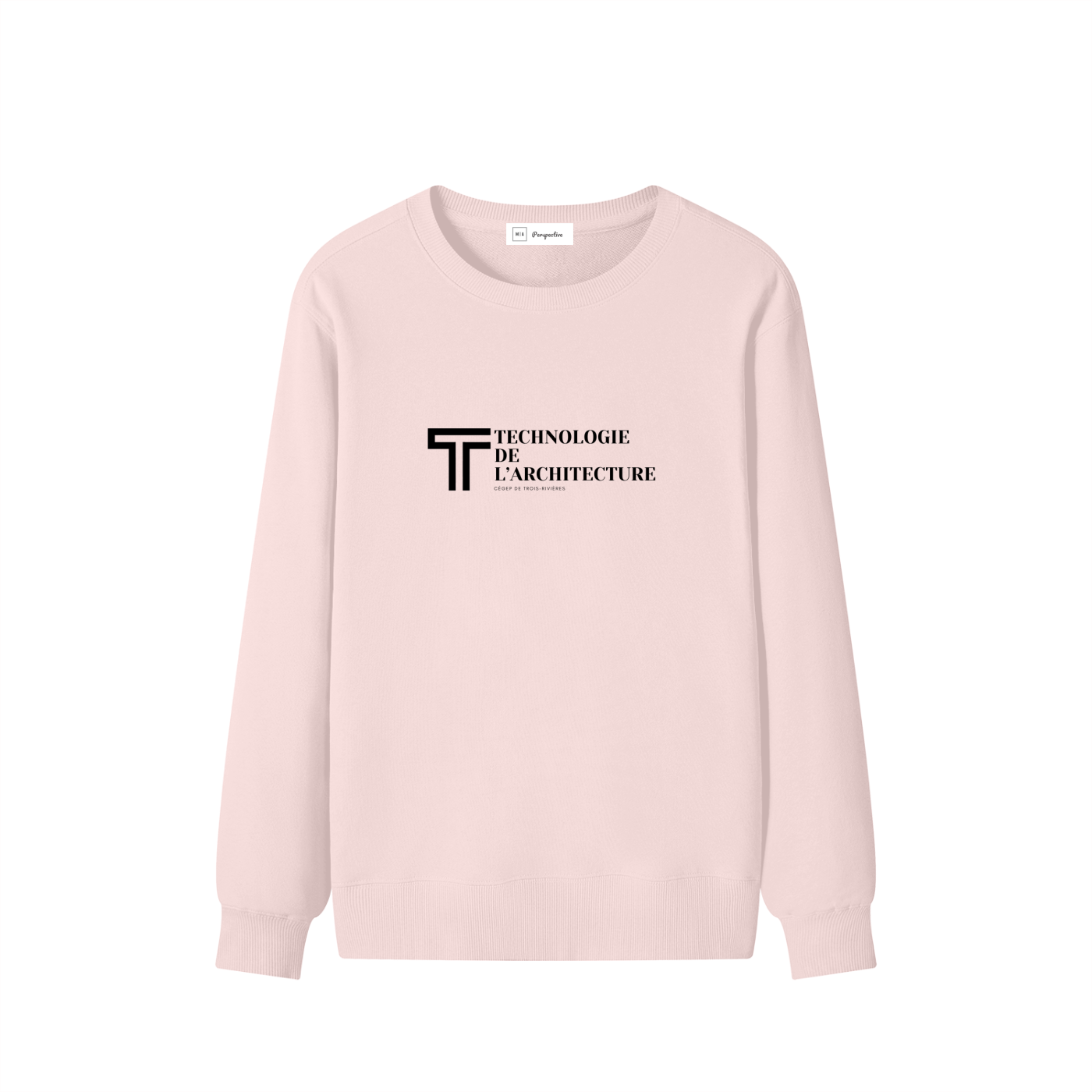Chandail style Sweat-shirt unisexe en coton - Architecture - Modèle 4