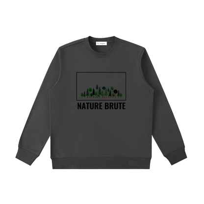 Crewneck essentiel Heavyweight - Nature Brute