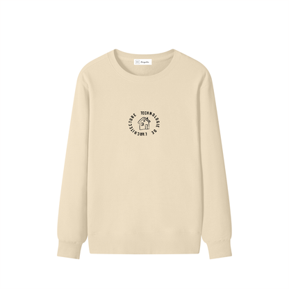 Chandail style Sweat-shirt unisexe en coton - Architecture - Modèle 2