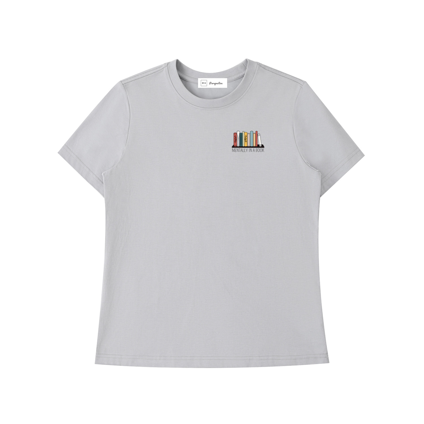 T-shirt essentiel à épaules standards - Mentally in a book