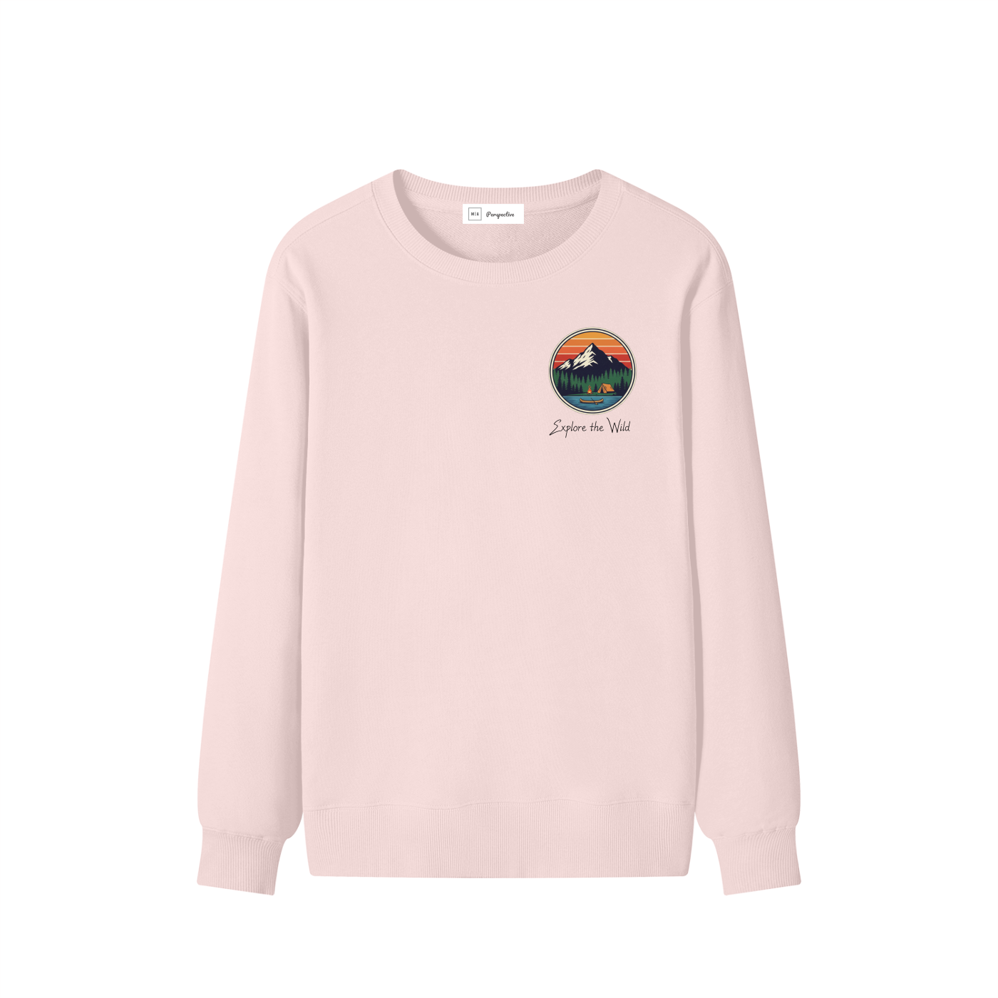 Sweat classique unisexe en coton - Explore the wild