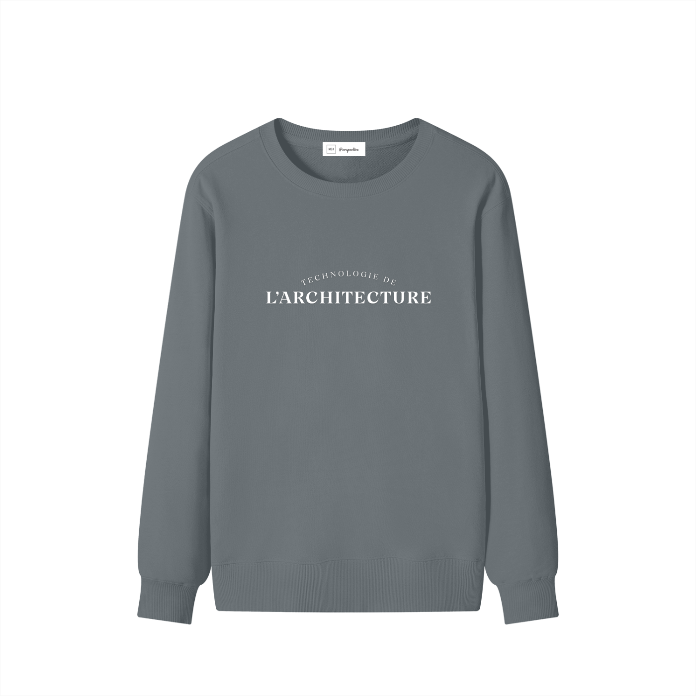 Chandail style Sweat-shirt unisexe en coton - Architecture - Modèle 1