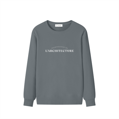 Chandail style Sweat-shirt unisexe en coton - Architecture - Modèle 1