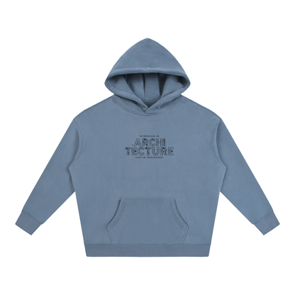 Oversize Fleeced Hoodie - MODÈLE_05