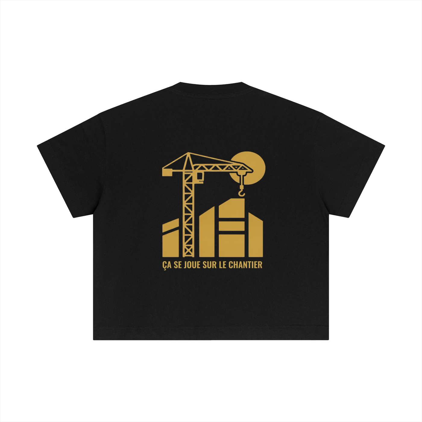 T-shirt - Ça se joue sur le chantier