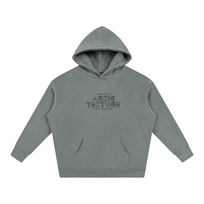 Oversize Fleeced Hoodie - MODÈLE_05