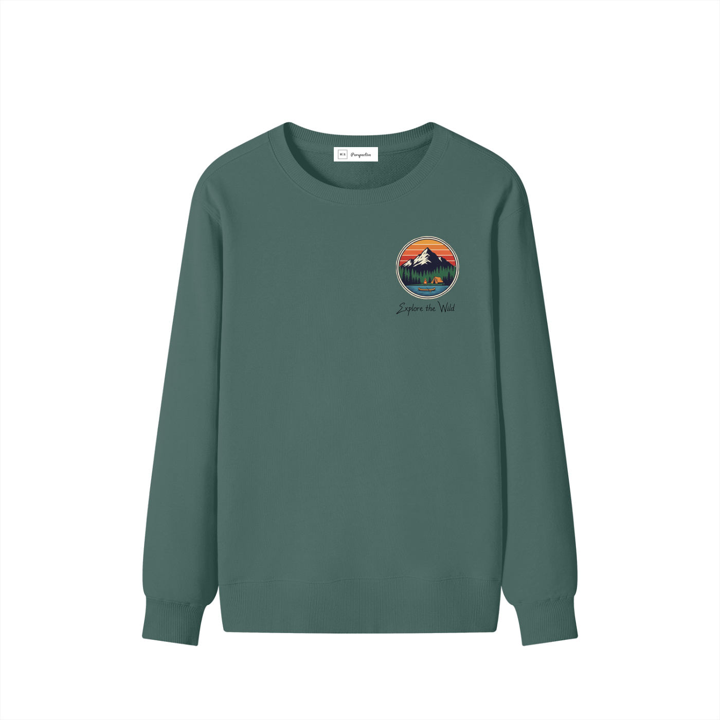 Sweat classique unisexe en coton - Explore the wild
