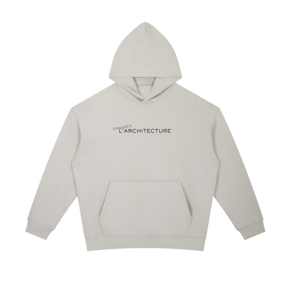 Hoodie essentiel en coton épais - Architecture - modèle 5