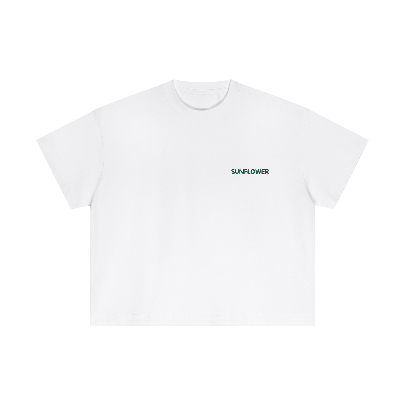 Essential Cotton Boxy T-Shirt - Sunflower