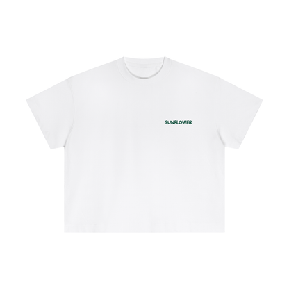 Essential Cotton Boxy T-Shirt - Sunflower