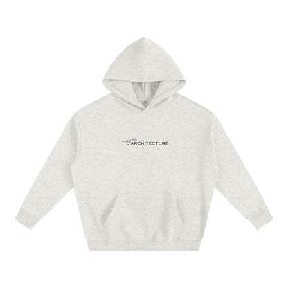 Hoodie oversize en molleton - Architecture - modèle 5