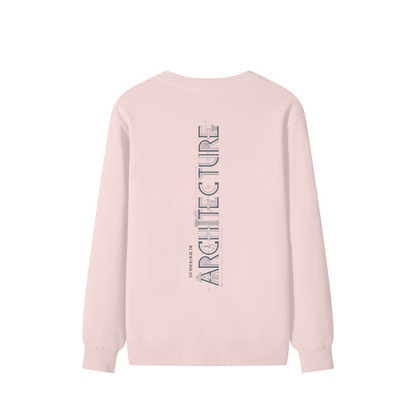 Chandail style Sweat-shirt unisexe en coton - Architecture - Modèle 3