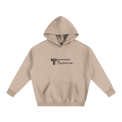 Hoodie oversize en molleton - Architecture - modèle 4