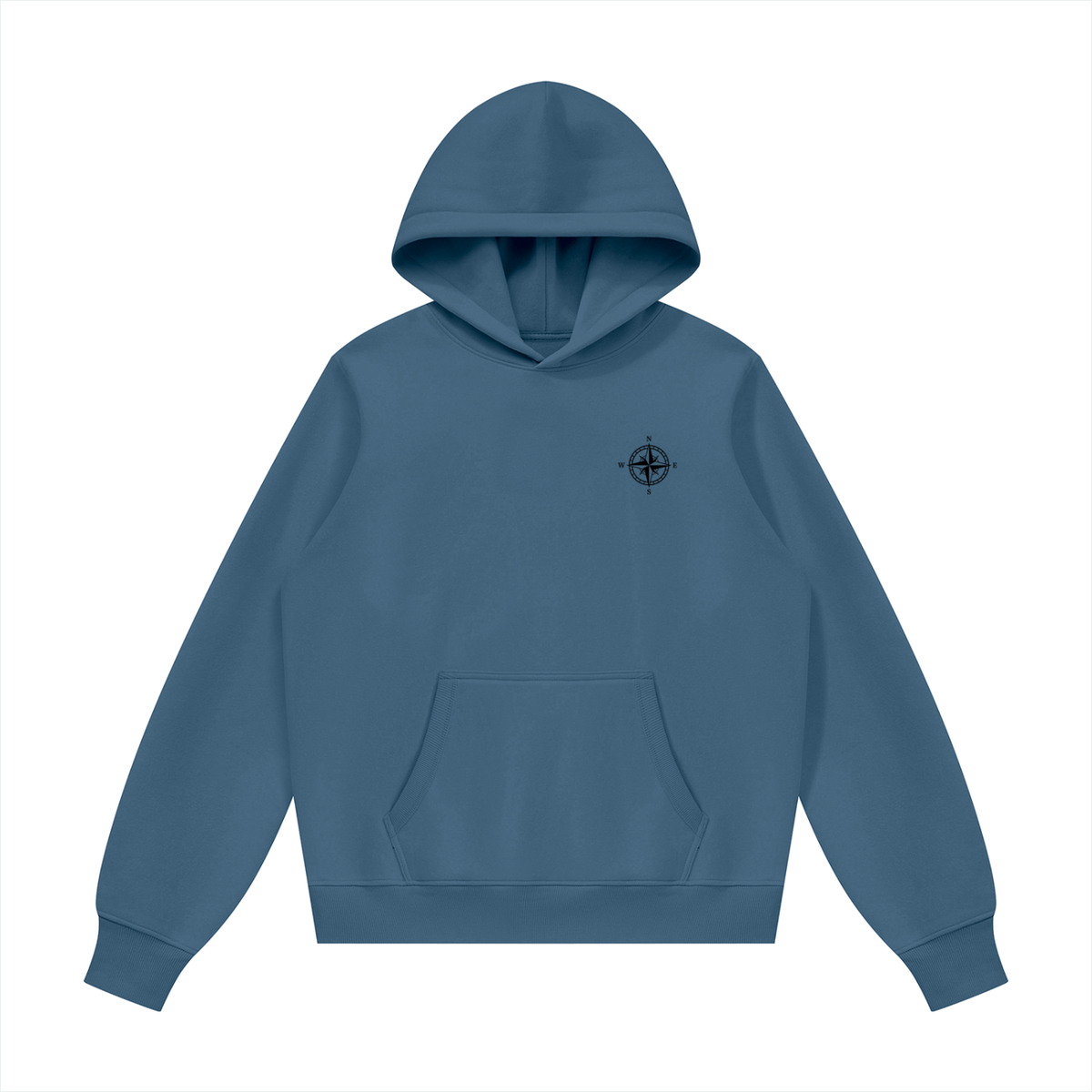 Unisex Fleece Regular Shoulder Hoodie - Monde