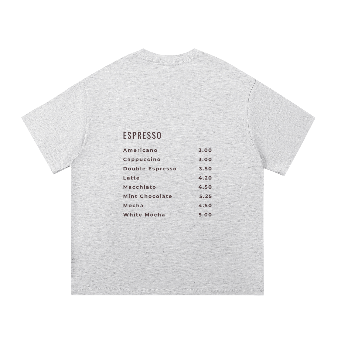 T-shirt essentiel en coton - Espresso