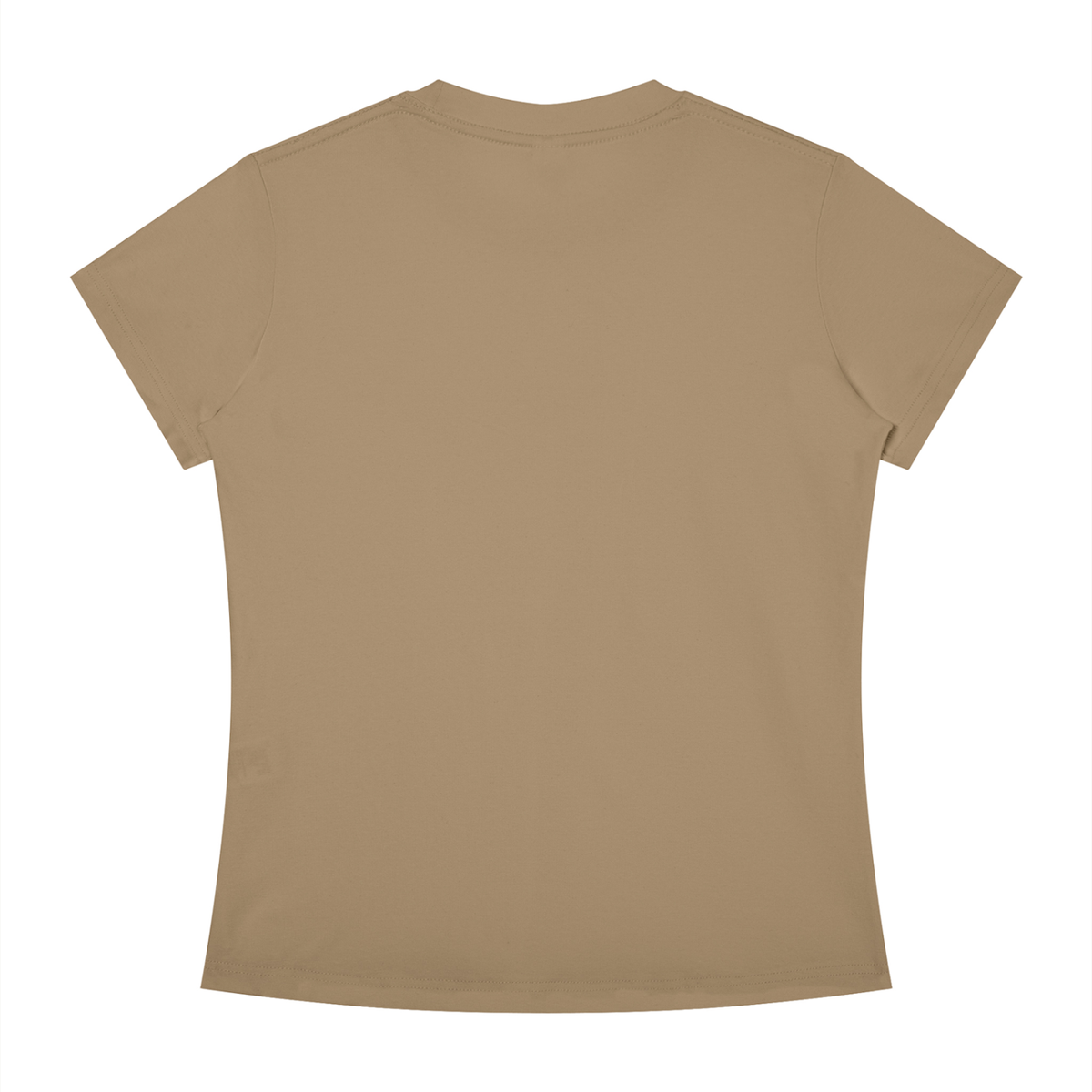 Women's Slim Fit Crewneck T-Shirt - Don't overthink it