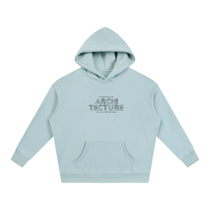 Oversize Fleeced Hoodie - MODÈLE_05