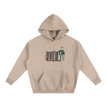 Hoodie oversize en molleton - Sam-à-TR - Collab