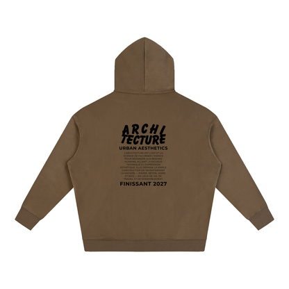 Oversized Fleece Hoodie - FINISSANT_MODÈLE_02