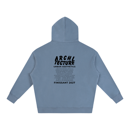 Oversized Fleece Hoodie - FINISSANT_MODÈLE_02