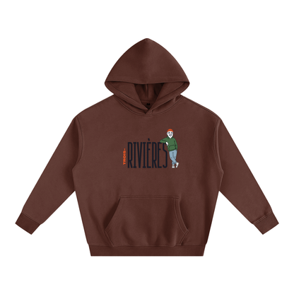 Hoodie oversize en molleton - Sam-à-TR - Collab