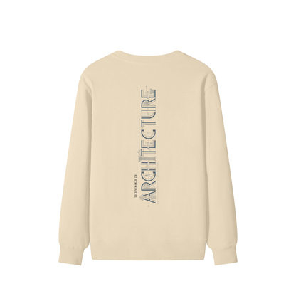 Chandail style Sweat-shirt unisexe en coton - Architecture - Modèle 3