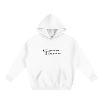 Hoodie oversize en molleton - Architecture - modèle 4