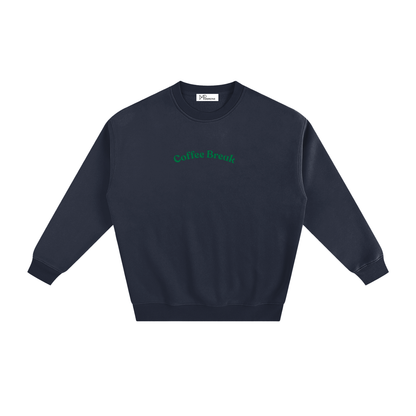 Fleeced Sweatshirt - Coffee Break