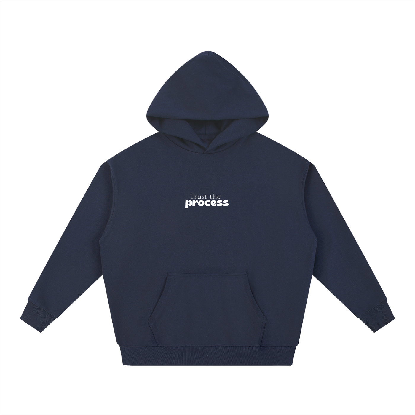 Hoodie essentiel heavyweight - trust the process