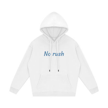 Hoodie streetwear unisexe en molleton - No rush