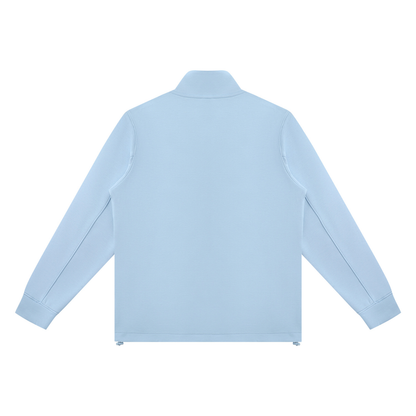 Unisex Stand Collar Jacket - Cozy season