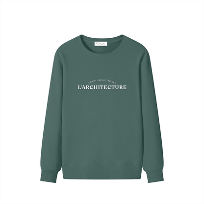 Chandail style Sweat-shirt unisexe en coton - Architecture - Modèle 1
