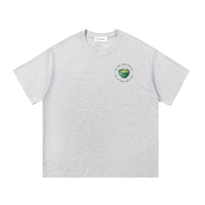 T-shirt essentiel en coton - Matcha