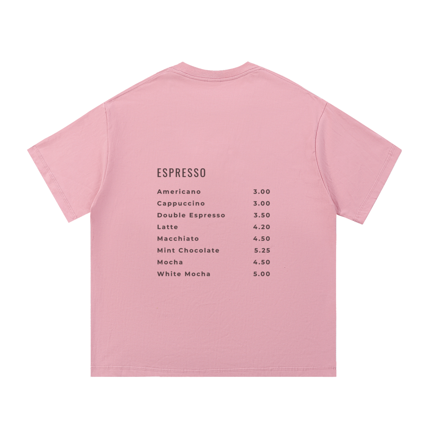 T-shirt essentiel en coton - Espresso