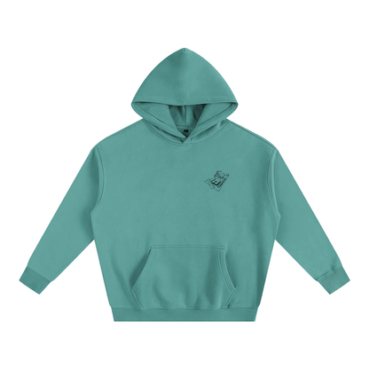 Hoodie oversize en molleton - Architecture - modèle 3