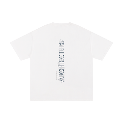 T-shirt unisexe en coton pur - Architecture - Modèle 3