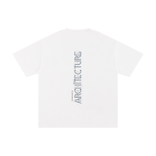 T-shirt unisexe en coton pur - Architecture - Modèle 3