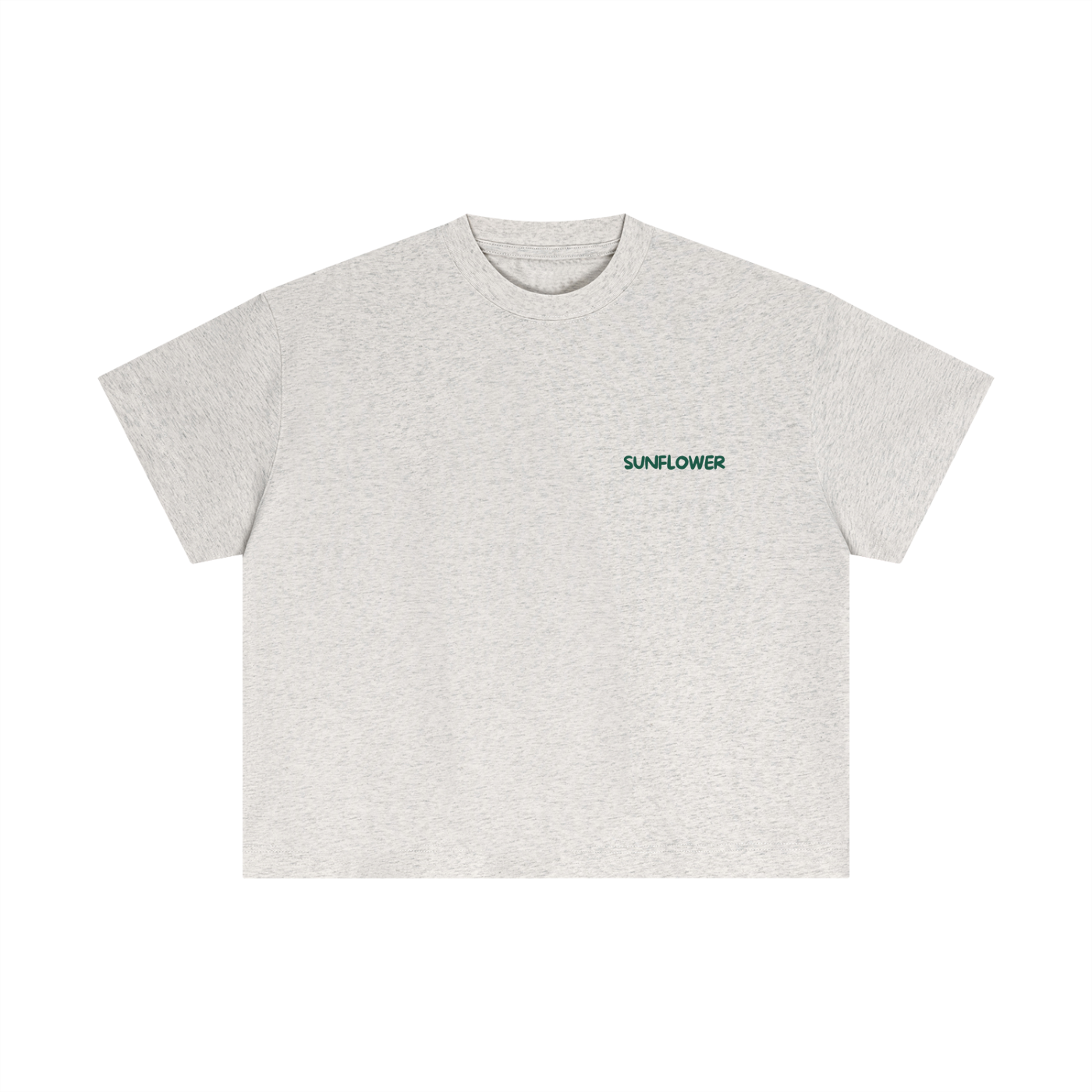 Essential Cotton Boxy T-Shirt - Sunflower