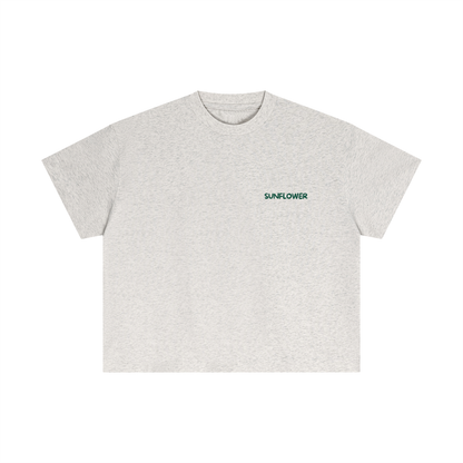 Essential Cotton Boxy T-Shirt - Sunflower