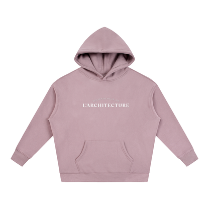 Oversize Fleeced Hoodie - MODÈLE_02