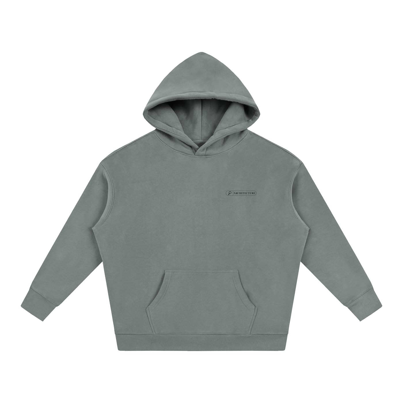 Oversized Fleece Hoodie - FINISSANT_MODÈLE_02